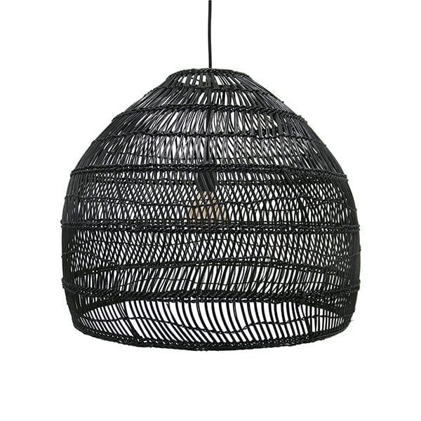Stylische Hängeleuchte Ball M Schwarz HKliving