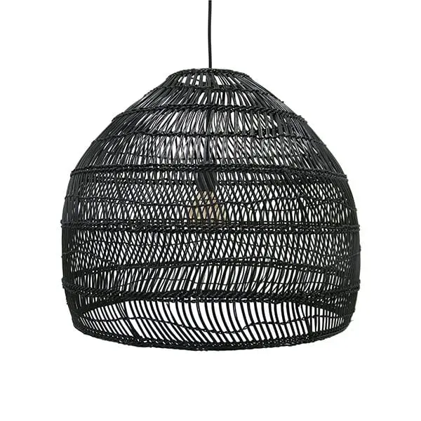 Stylische Hängeleuchte Ball M Schwarz HKliving