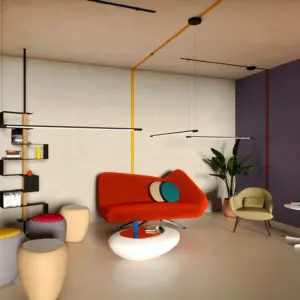 Einzigartige LED-Hängeleuchte Organic Horizon – Bild 9