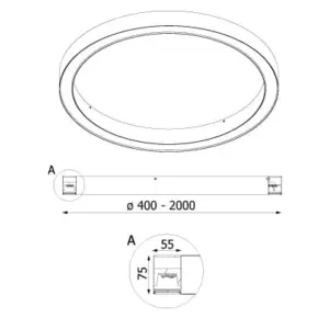 Moderne LED-Deckenlampe Alfredo – Bild 5