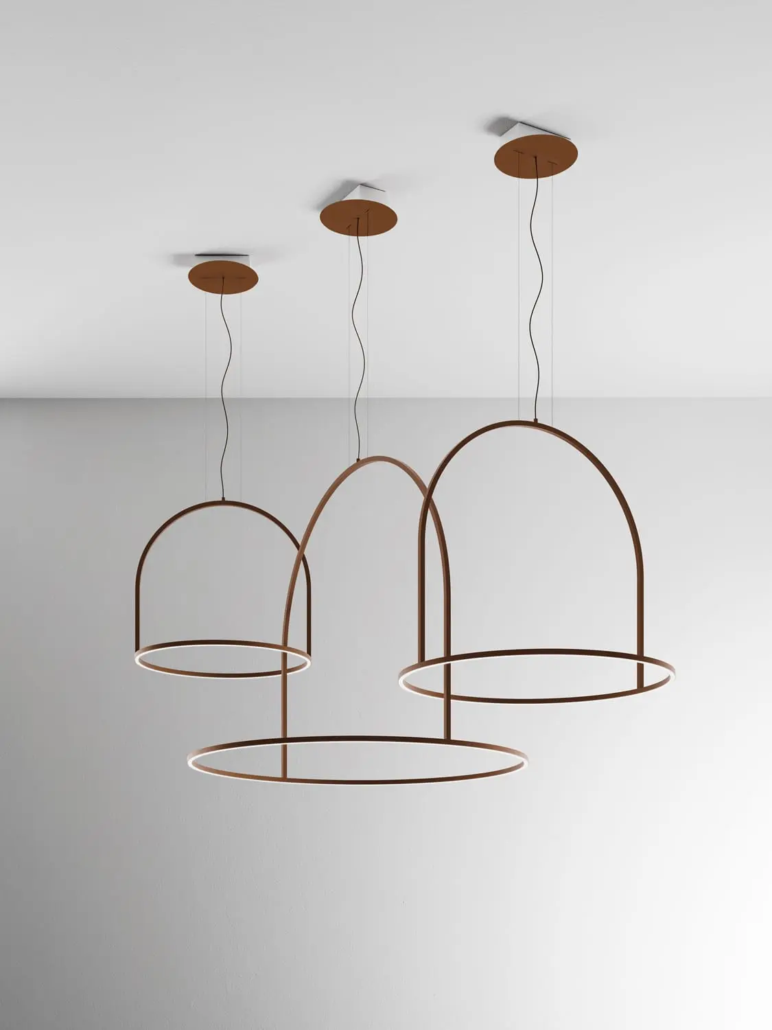 Einzigartige LED Hängeleuchte U-light Axo Light – Bild 1