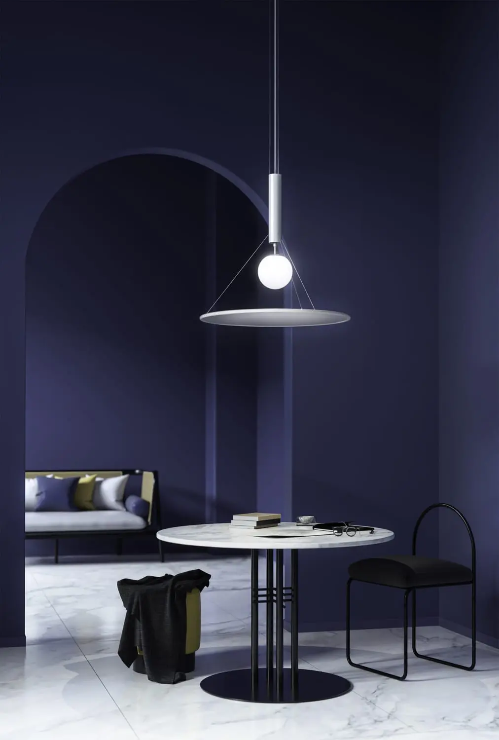 Einzigartige Design LED Hängeleuchte Manto Axo Light – Bild 11