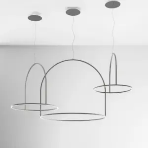 Einzigartige LED Hängeleuchte U-light Axo Light – Bild 3