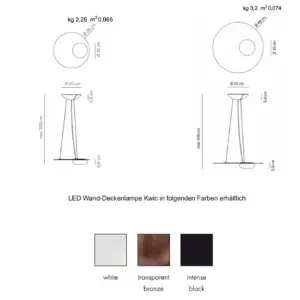 Designer LED Hängeleuchte Kwic Axo Light – Bild 7