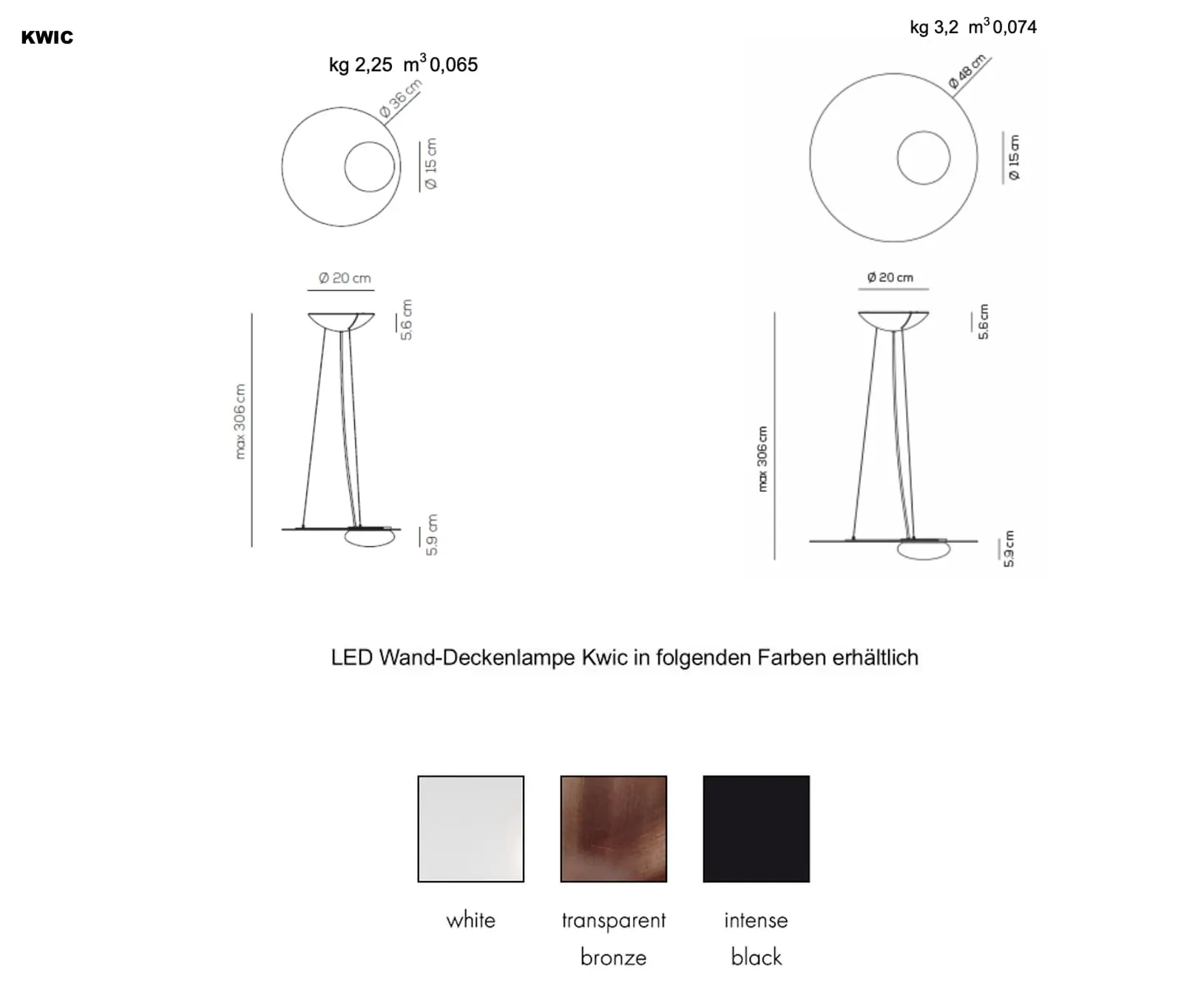 Designer LED Hängeleuchte Kwic Axo Light – Bild 7