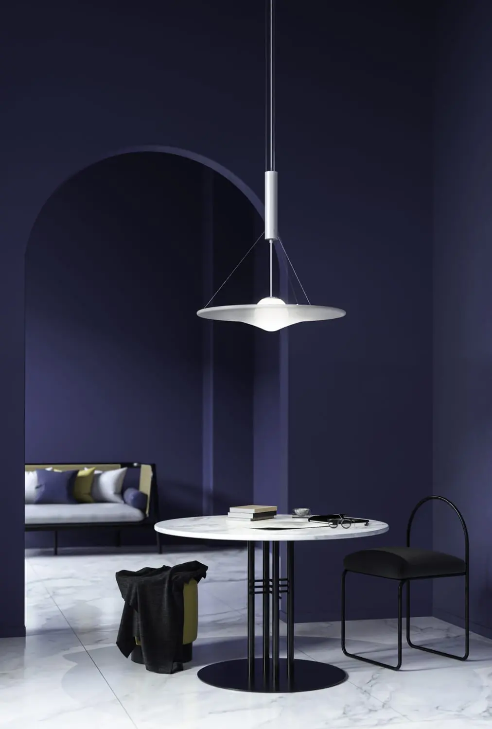 Einzigartige Design LED Hängeleuchte Manto Axo Light – Bild 9