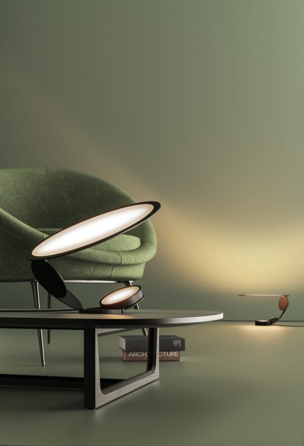 Geometrische LED-Tischleuchte Cut Axo Light
