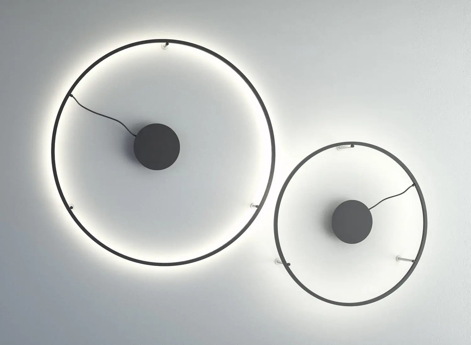 Einzigartige LED Wand-Deckenleuchte U-light Axo Light – Bild 3