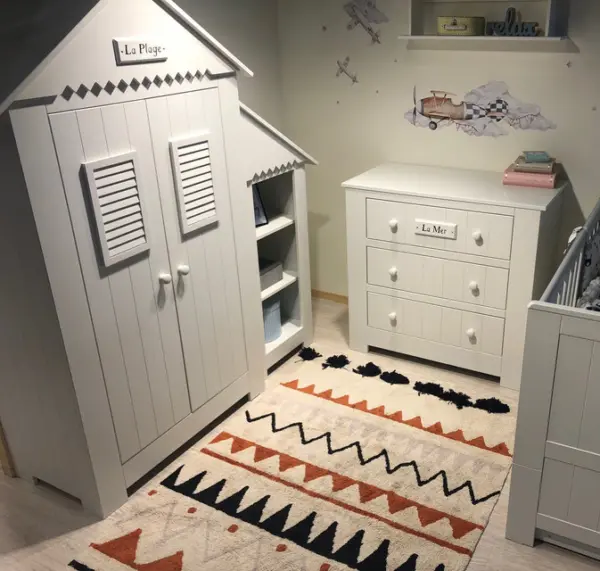 Kinderzimmer-Set II Marseille MDF | 3 Teilig