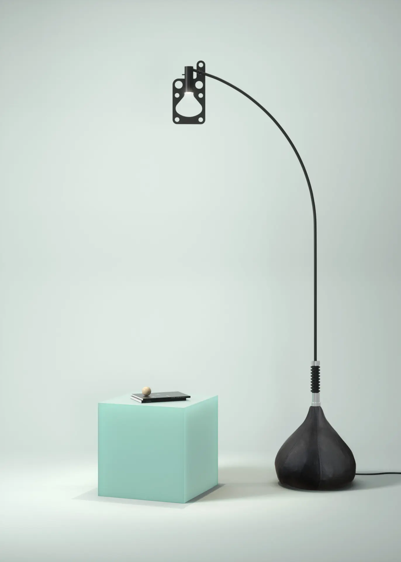 Zeitlose Designer LED-Stehleuchte Bul-Bo Axolight – Bild 1