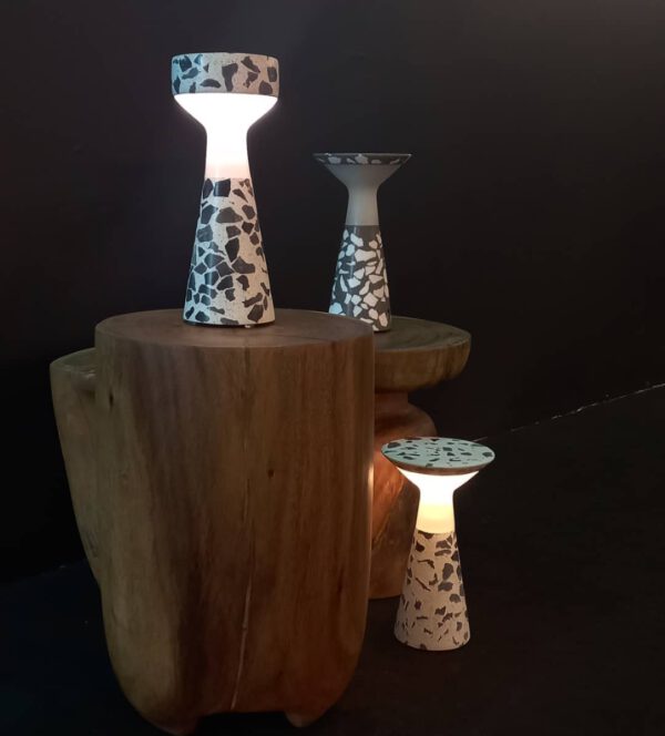 LED-Akku-Tischleuchte Lucera Y IP65