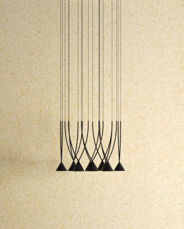 Einzigartige LED-Hängeleuchte Jewel 10 Axo Light Recyceltes Material