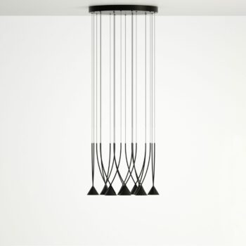 Einzigartige LED-Hängeleuchte Jewel 10 Axo Light Recyceltes Material