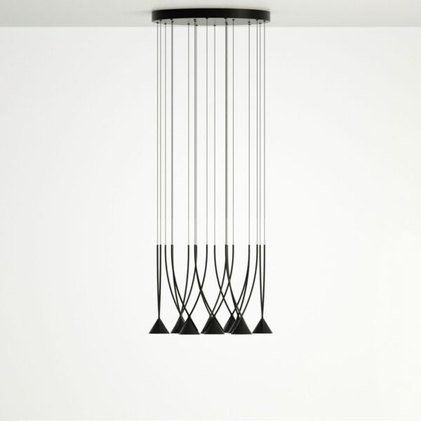 Einzigartige LED-Hängeleuchte Jewel 10 Axo Light Recyceltes Material
