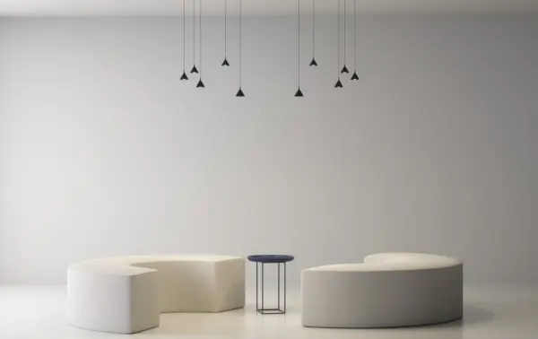 Schöne LED-Hängeleuchte Jewel Mono Axo Light Recyceltes Material