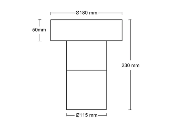 LED-Akku-Tischleuchte Lucera T IP65