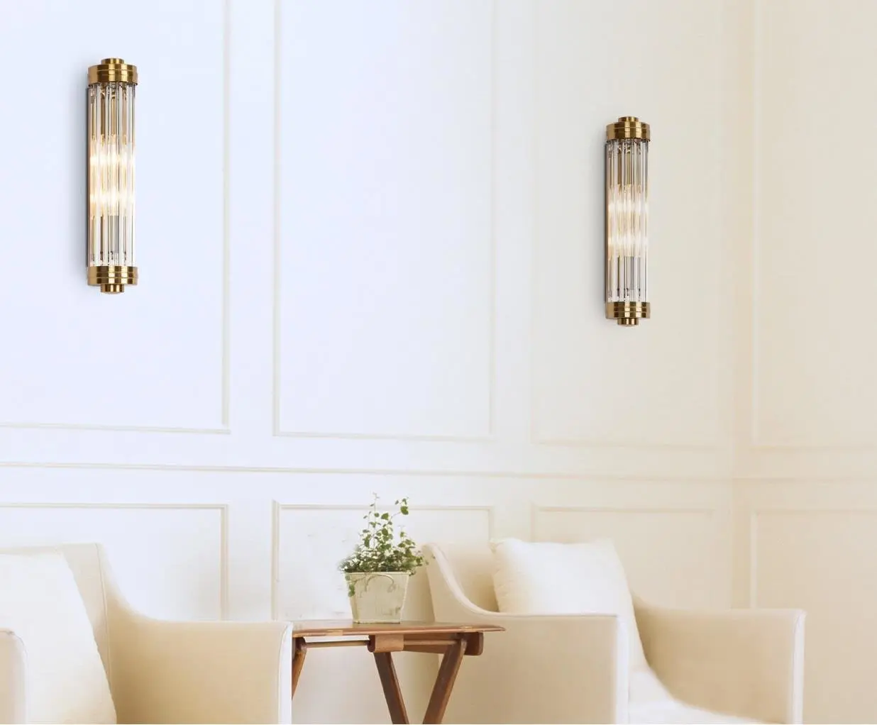 Schöne Wandleuchte Florence im art déco Stil – Bild 7