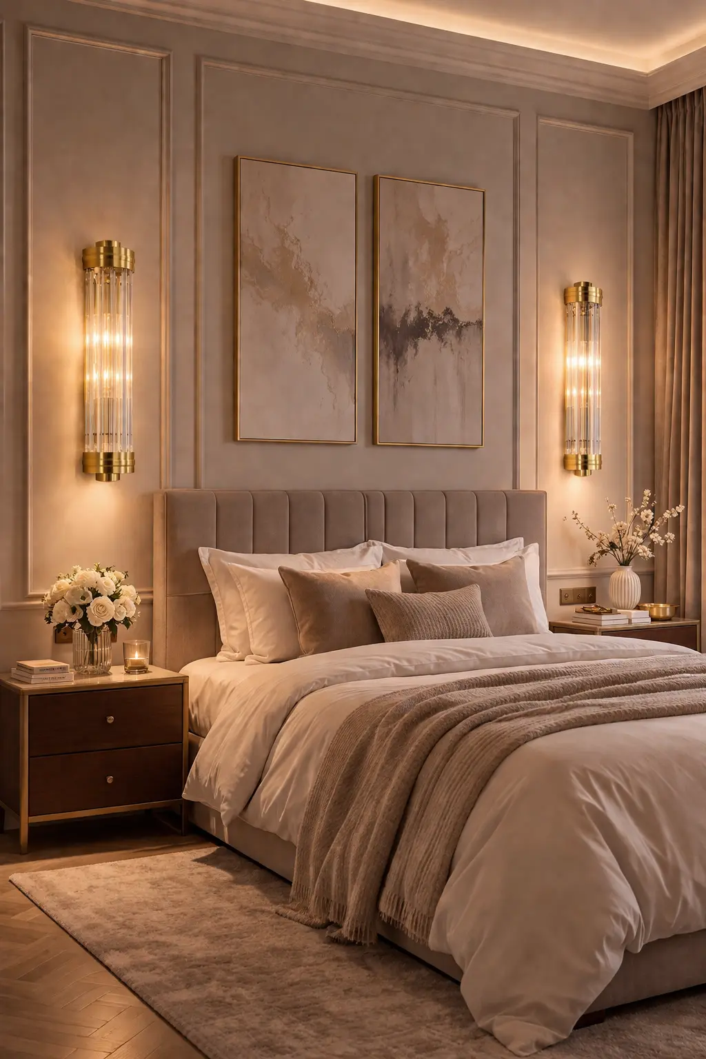 Schöne Wandleuchte Florence im art déco Stil – Bild 3