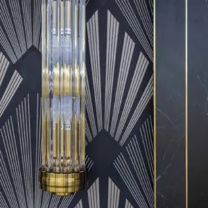 Schöne Wandleuchte Florence im art déco Stil – Bild 5