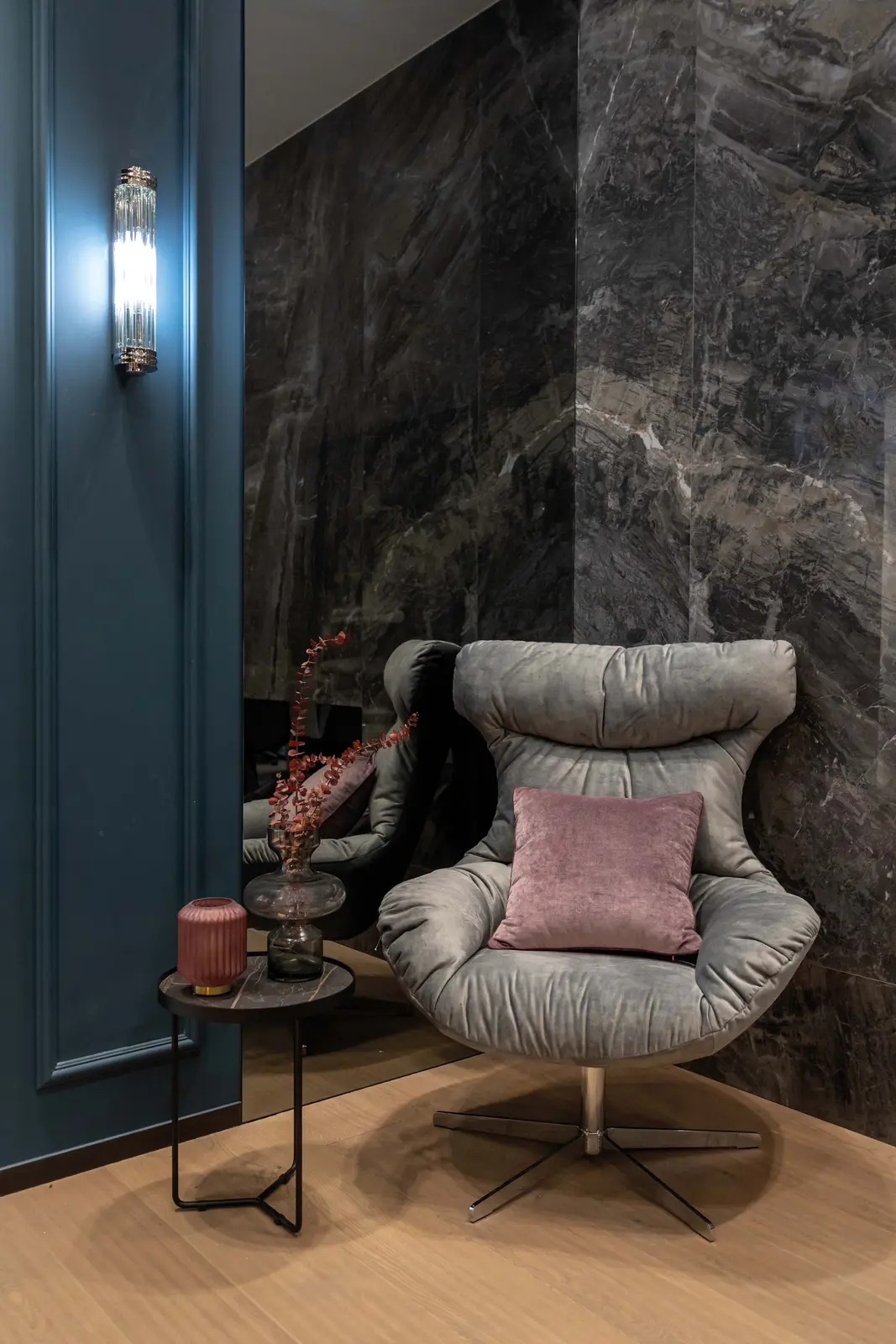 Schöne Wandleuchte Florence im art déco Stil – Bild 6