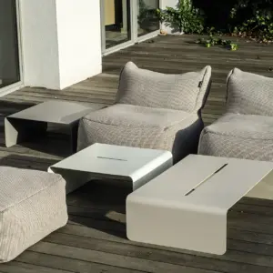 Moderner Outdoor- und Indoor-Tisch Coffee Heaven 90 – Bild 3