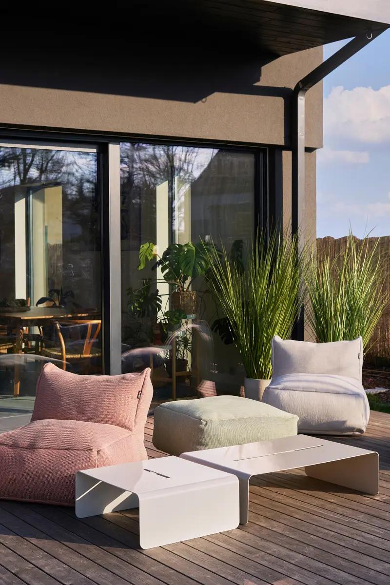 Moderner Outdoor- und Indoor-Tisch Coffee Heaven 90 – Bild 7