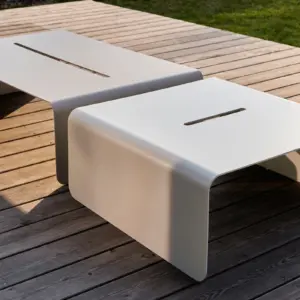 Moderner Outdoor- und Indoor-Tisch Coffee Heaven 90 – Bild 4