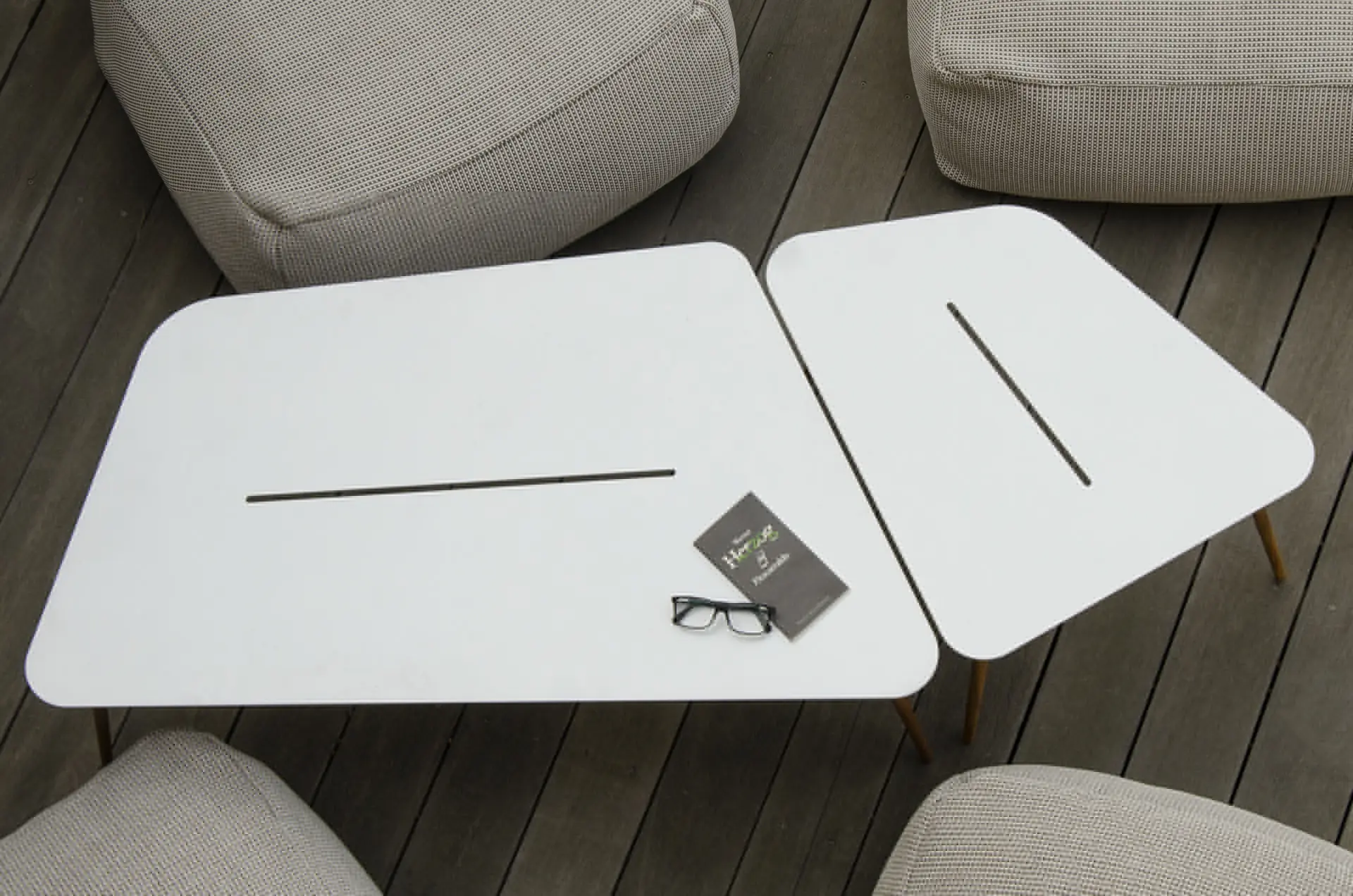 Designer modularer Tisch Run 63 Indoor - Outdoor – Bild 5