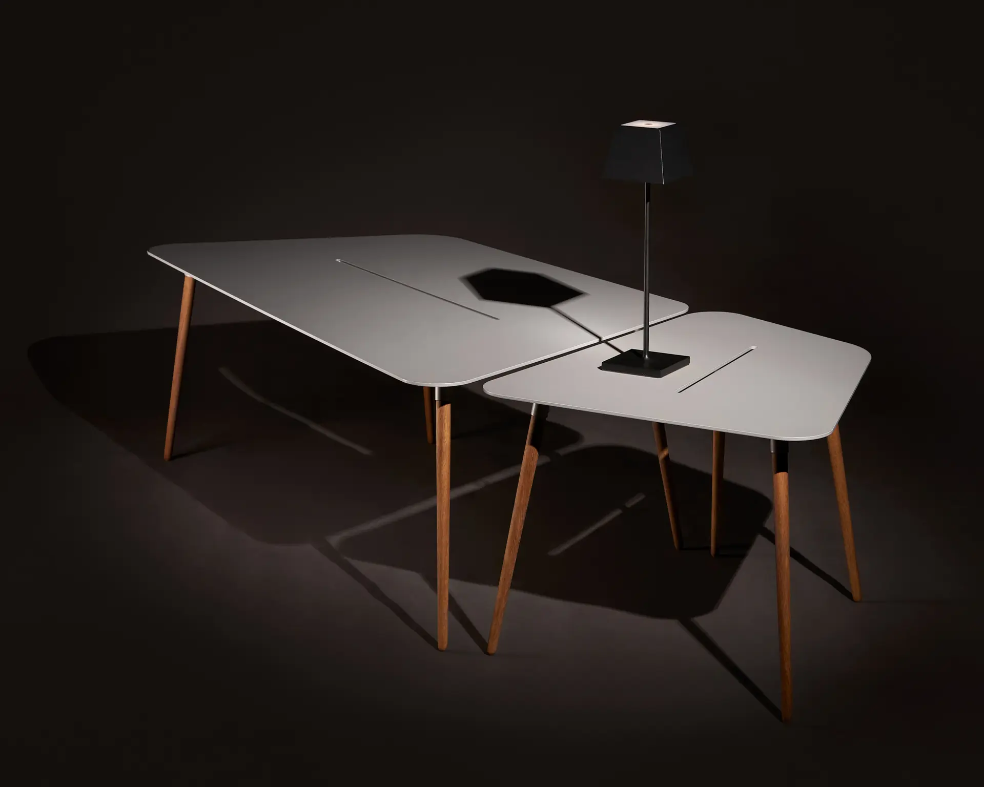 Designer modularer Tisch Run 63 Indoor - Outdoor – Bild 7