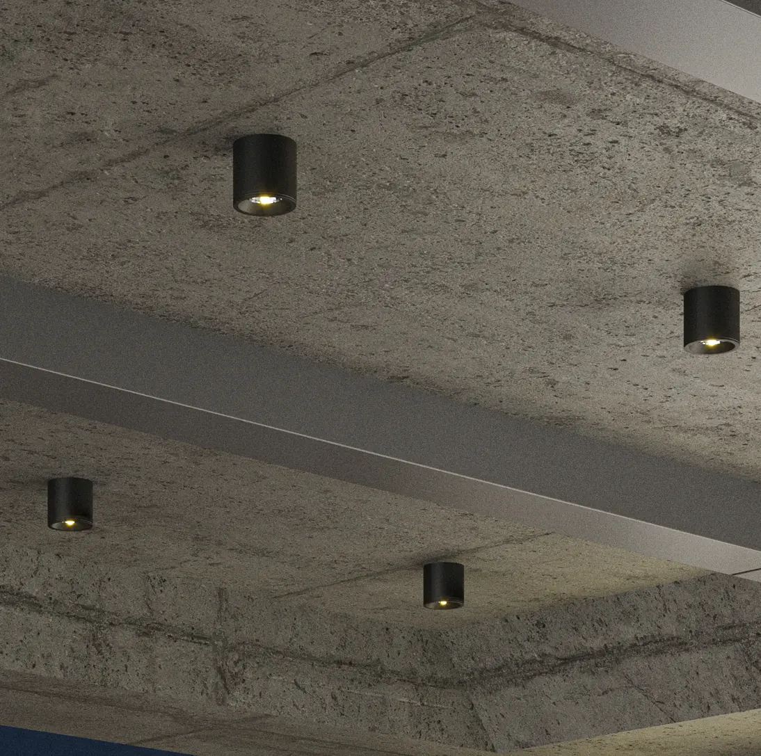 Modern Außendeckenstrahler FORM IP65 – Bild 5