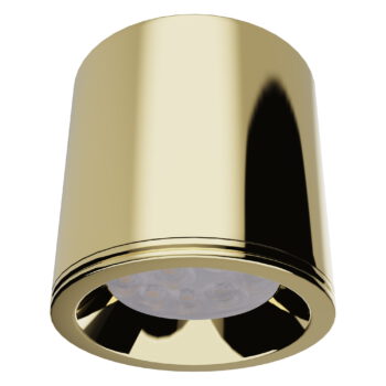Gold Außendeckenstrahler FORM IP65