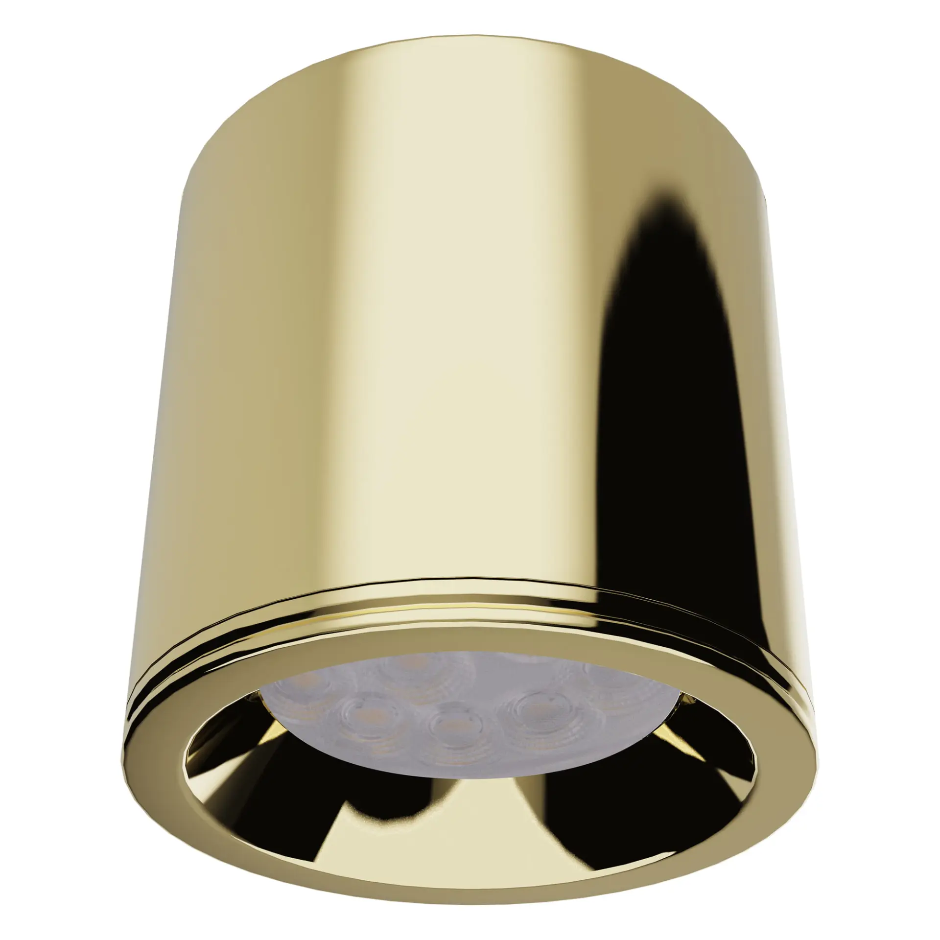 Gold Außendeckenstrahler FORM IP65 – Bild 1