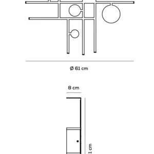 Designer LED-Wandleuchte Manifesto Axo Light – Bild 13