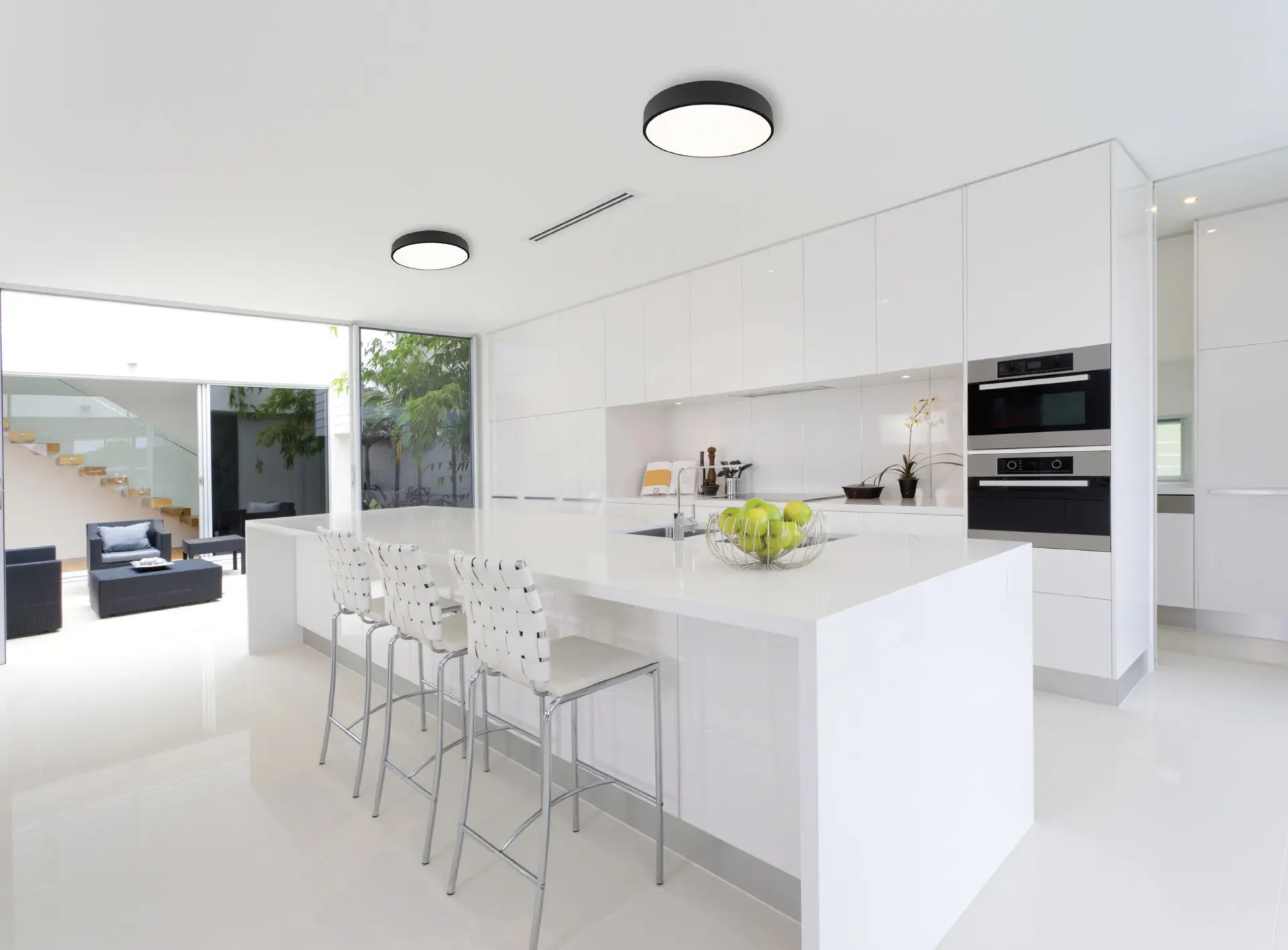 Klassische LED-Deckenleuchte Roundy IP54 – Bild 4