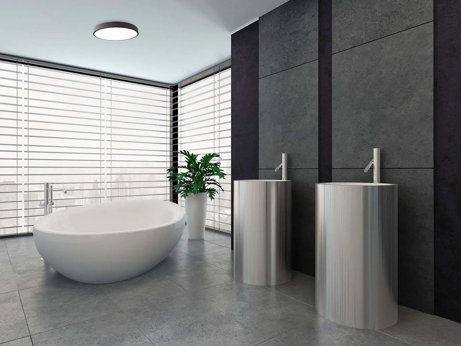 Klassische LED-Deckenleuchte Roundy IP54 – Bild 3