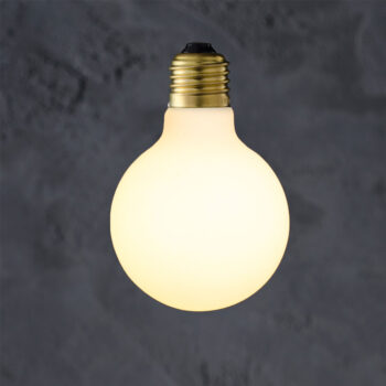 Porzellan LED-Leuchtmittel Globe 80