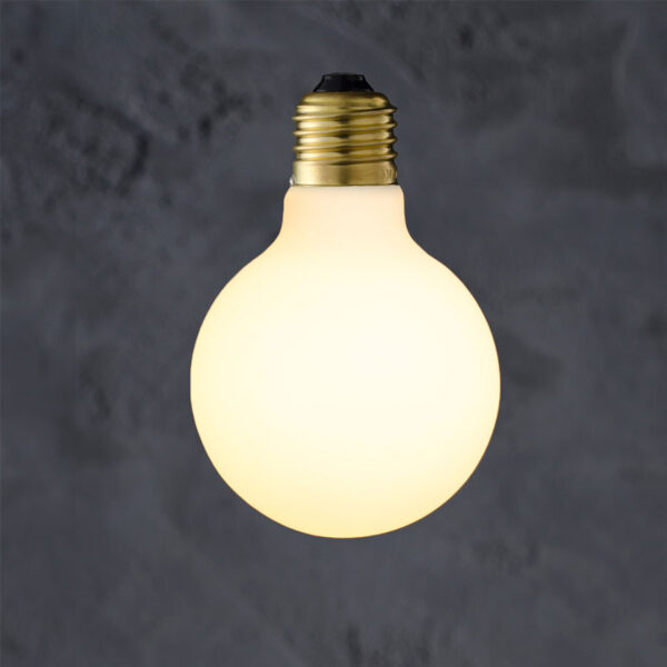 Porzellan LED-Leuchtmittel Globe 80