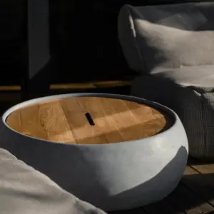 Beton-Gartentisch Pilo Indoor - Outdoor – Bild 2