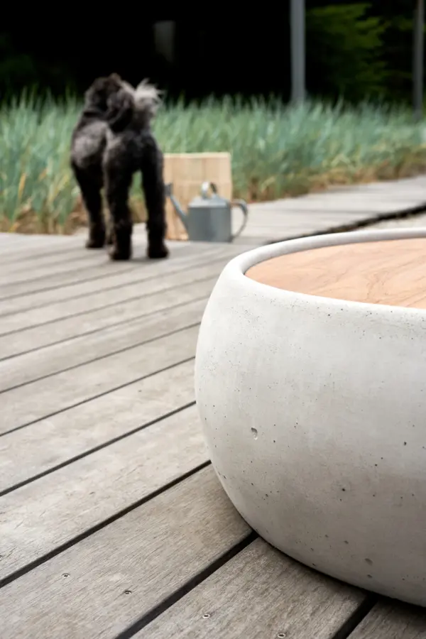 Beton-Gartentisch Pilo Indoor - Outdoor