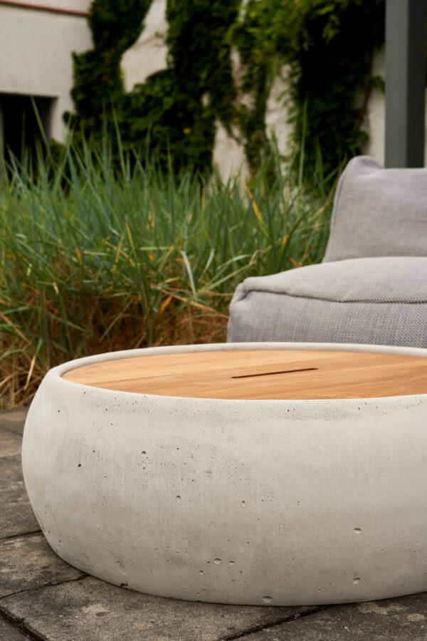 Beton-Gartentisch Pilo Indoor - Outdoor