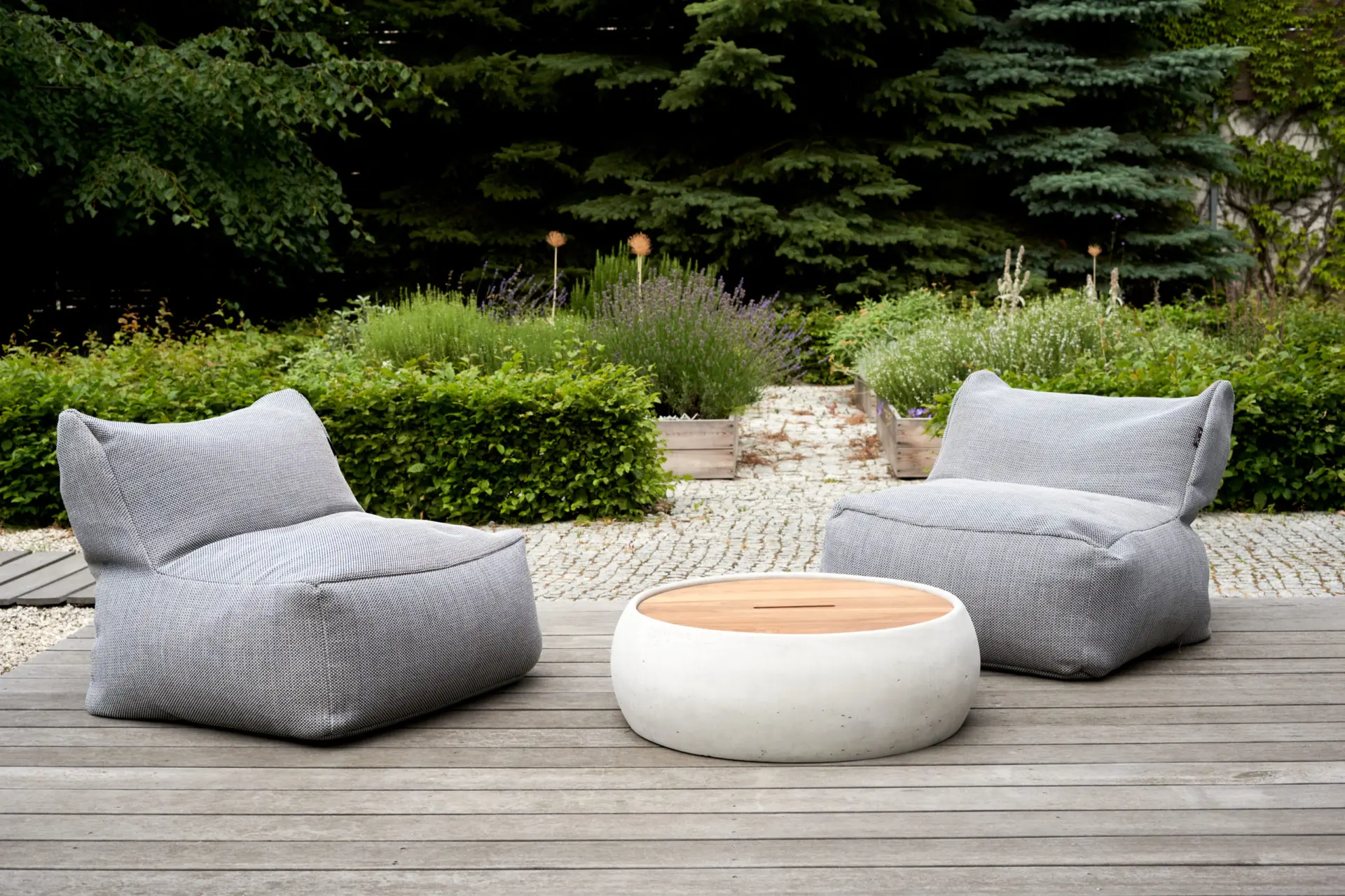 Beton-Gartentisch Pilo Indoor - Outdoor – Bild 7