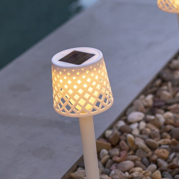 Moderne Solarlampe Gretita  Newgarden Set 4 Stück