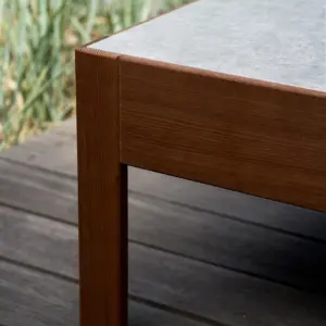 Stilvoller Gartentisch Bruno Coffee Time 108 Indoor - Outdoor – Bild 6