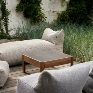 Stilvoller Gartentisch Bruno Coffee Time 108 Indoor - Outdoor – Bild 2