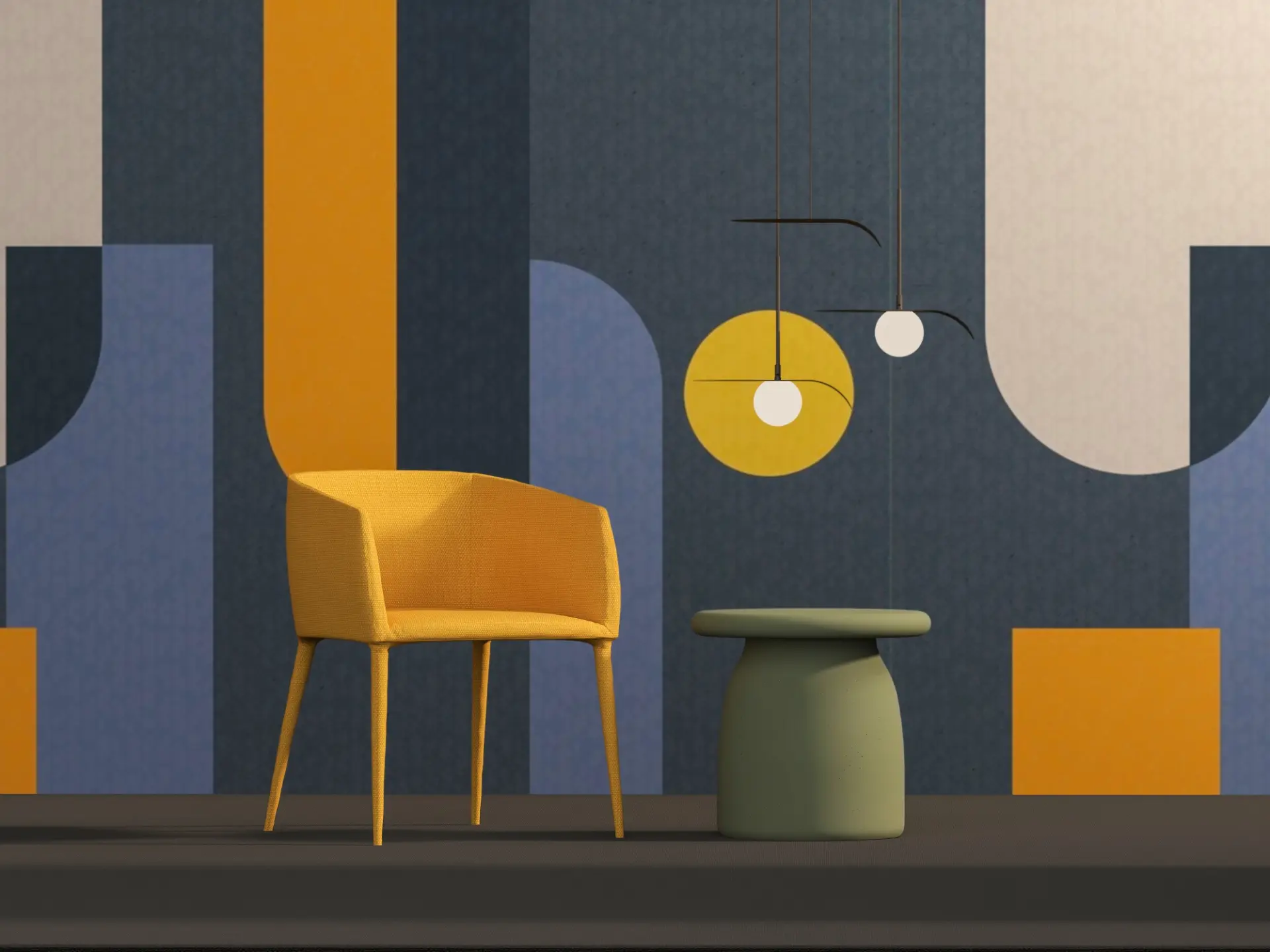 Design Beton Couchtisch Sundtan – Bild 6