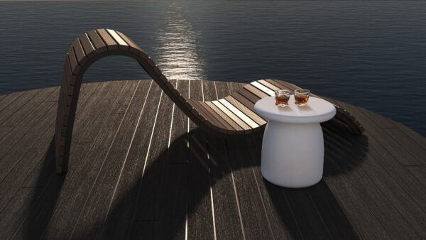 Design Beton Couchtisch Sundtan