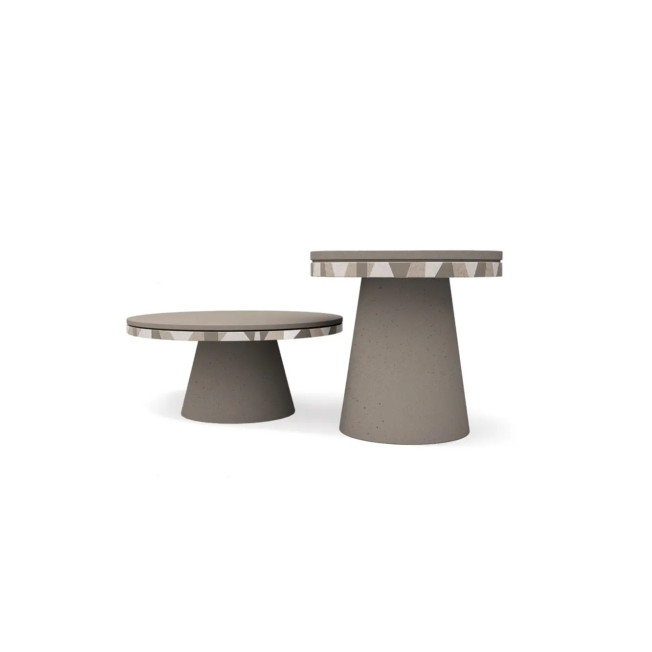 Design Beton Gartentisch Djembe High – Bild 10