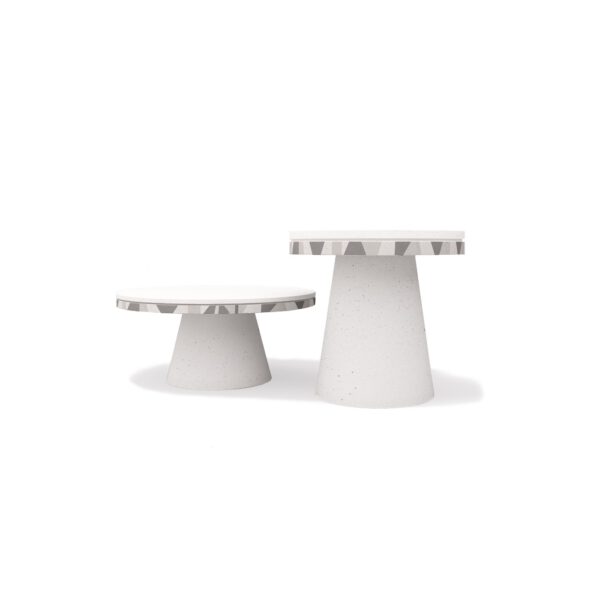 Design Beton Gartentisch Djembe High