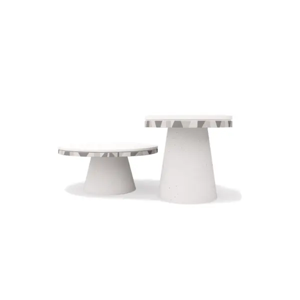 Design Beton Gartentisch Djembe High