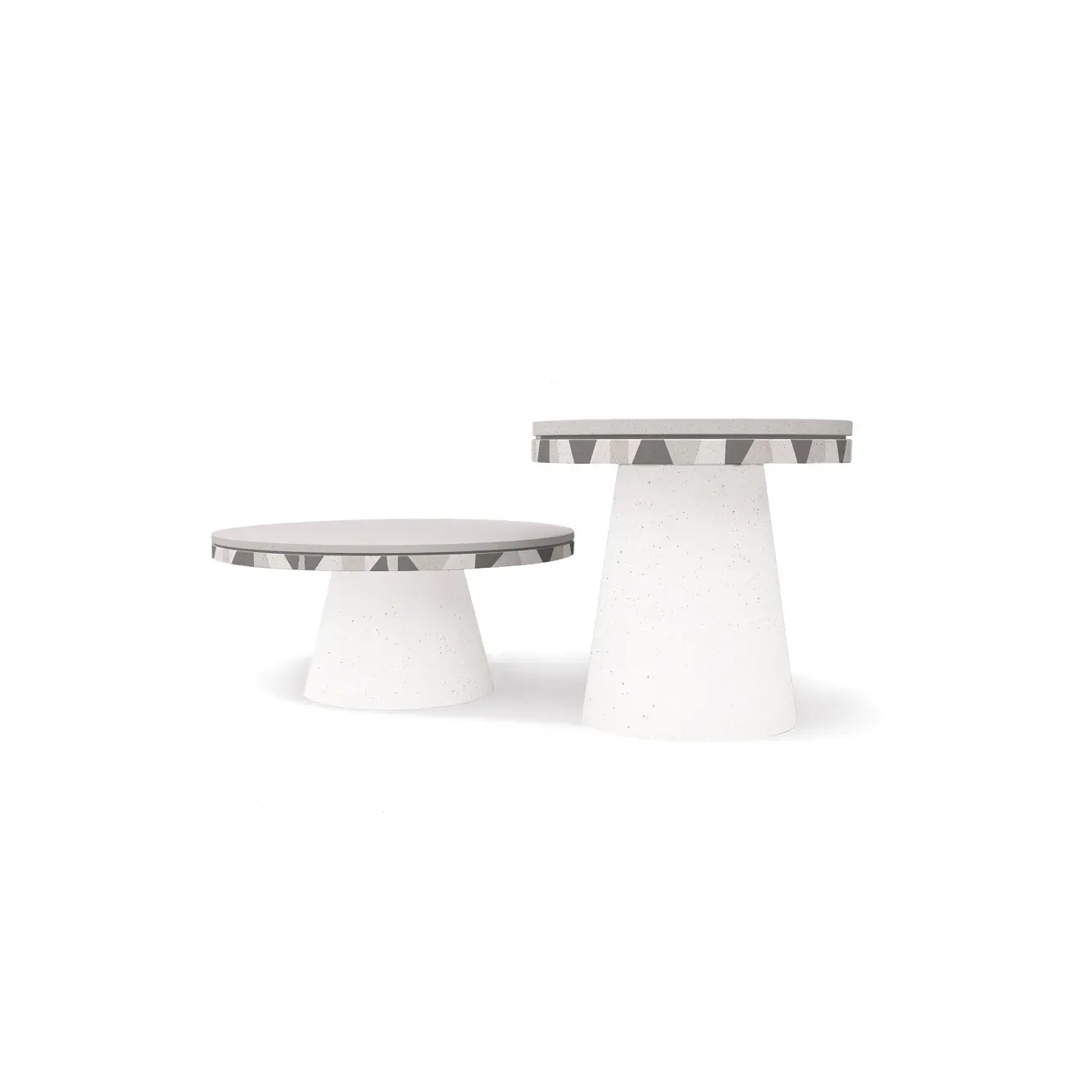 Design Beton Gartentisch Djembe High – Bild 7